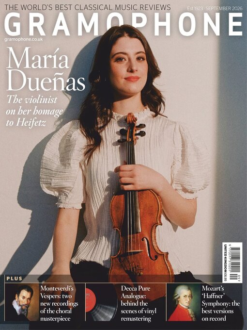 Cover image for Gramophone Magazine